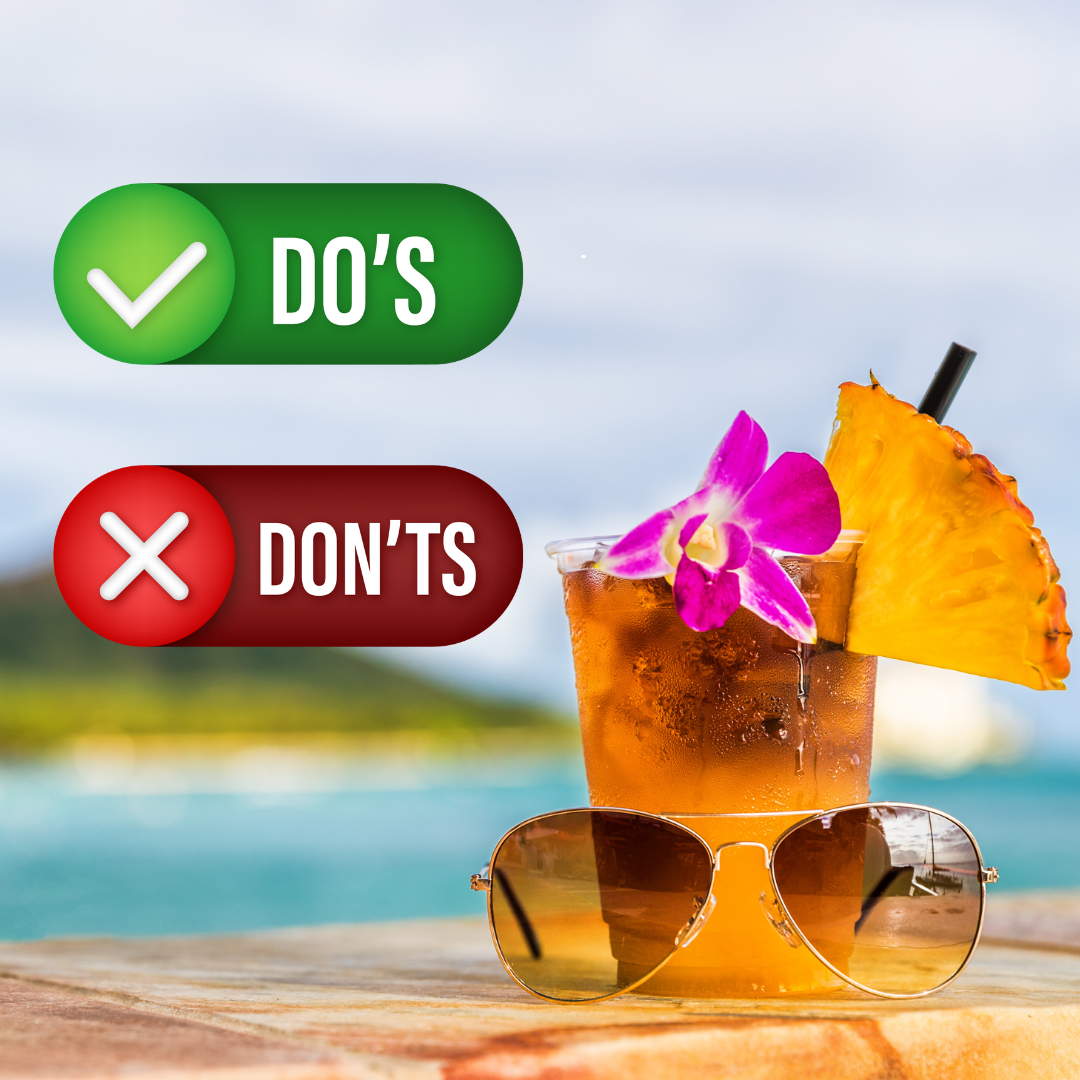 The do’s and don’ts when drinking abroad and claiming